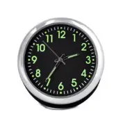Mini Luminous Car Clock Universal Pocket Stick-on Watch for Car Bike