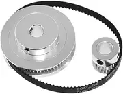 20 and 60 Teeth Pulley,20 and 60 Teeth Timing Pulley 2GT Aluminum Synchronous Wheel | Mechanical with 6mm Belt Timing Belt for CNC Machine