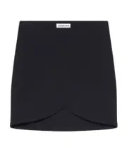 Balenciaga Circle Mini Skirt FR38 black
