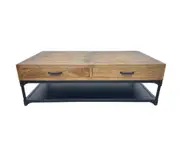 Florence New Elm Wood Coffee Table