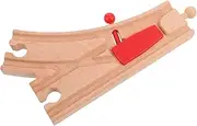 Educational Wooden Train Track Accessories Train Set Parts Connector Pieces for Boys and Girls