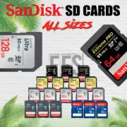 SanDisk SD Card Memory 16GB 32GB 64GB 128GB 256GB Fast 4K Extreme Pro Ultra OEM