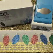 Creative Memories FESTIVE LIGHTBULB Standalone Punch -NEW in Box-SOLD OUT!