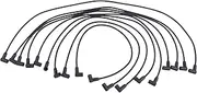 7mm High Performance Plug Wire 9Pcs 9867M, SP10-390-1010 Comaptible with Chevy 305 350 400, Comaptible with SBC BBC HEI 2350 383 454