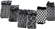 [Holibanna] Breathable Fishnet Ankle Socks 6 Sets Women's Lace Socks for Casual Wear