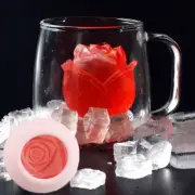 3D Ice Ball Maker Cube Silicone Mold Whiskey Round Mould Rose Shape DIY Tools