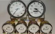 Smiths 52 mm kit Electrical Temp+Oil+Fuel+Volt Mechanical Speedo+Tacho 100 MM