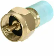 BBQ Propane Gas Refill Adapter 1Lb Cylinder Tank Coupler Heater Bottle Tool