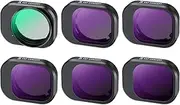 K&F Concept Mini 4 Pro Filter Kit,6 Pack(CPL+ND8+ND16+ND32+ND64+ND128) CPL,ND Filters Compatible with DJI Mini 4 Pro,Neutral Density Filter Drone Accessory,Multi-Coated Optical Glass Filter