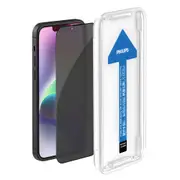 Philips Privacy Tempered Glass Screen Protector Anti-Peek For Apple iPhone 14