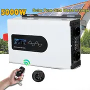 5000W Max 12V 24V 48V - 230V Pure Sine Wave Voltage Converter Inverter
