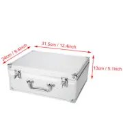 Aluminum Tattoo Machine Storage Case Carrying Box Empty Organizer Foam Pad GBD