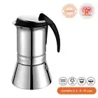 GAT Thema Induction 6 Cup Moka Pot Stovetop Coffee Maker