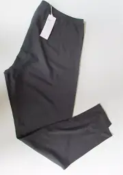 EILEEN FISHER Ankle Legging Pants Tencel Elastane Pull On Sz 2X Graphite NWT $98