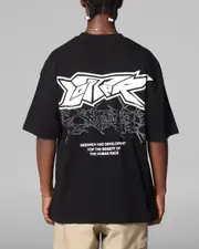 [LOITER] Loiter Runway T-shirt Black - Size M M Black