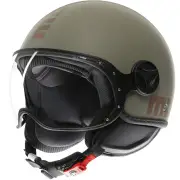 FGTR Classic Flip Matt Green Jet Helmet