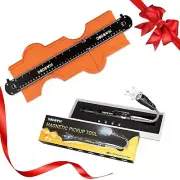 DODOWIN Connectable Contour Gauge, DODOWIN Magnetic Pickup Tools,Tools for Wo...