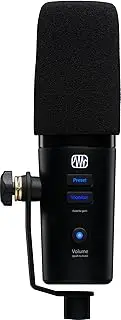 PreSonus Revelator Dynamic USB Microphone for Recording, podcasts, and Streaming with onboard Effects and Easy-to-use presets Plus a Built-in Mixer and Studio One DAW Recording Software
