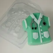 NURSE UNIFORM MOLD, Soap Mold, Chocolate Making Supplies, Bath Bomb Mold, Cake