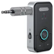 USB Wireless Bluetooth 5.3 Transmitter Receiver 3.5mm 2in1 Audio Adapter Aux Car