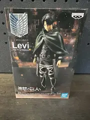 Banpresto Attack on Titan Anime Final Season Action Figure Levi BP17960 NIB New
