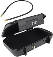 TOGEVAL Locking Mobile Phone Storage Box Secure Cash Organizer Portable File Box Combination Lock for Travel