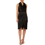 Aidan Mattox Womens Sleeveless Knee-Length Cocktail Sheath Dress BHFO 8513