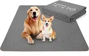Phroun Washable Pee Pads for Dogs, 72*72 Inch- 1 Pack Superior Reusable Puppy Pads Pet Training Pads –100% Waterproof Dog Pee Pad for Dogs, Cats, Bunny & Senior, Dog Mats for Floor Protector