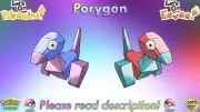 ⭐Shiny/Non-shiny Porygon 6IV XL⭐Pokémon Let's Go Pikachu/Eevee HOME (Legal)