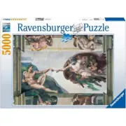 Ravensburger 17408-9 Michelangelo The Creation Of Adam 5000pc Jigsaw Puzzle Bran