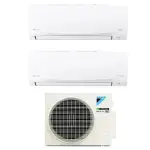 【DAIKIN 大金】4坪+10坪變頻冷暖一對二分離式空調2MXP85WVLT/CTXP25TVLTCTXP60WVLT