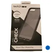 Tech21 iPhone 8 Plus/7 Plus Case EVO Check - Smokey/Black