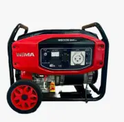 7.5KVA Portable open frame petrol generator 240V