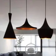 Modern Design Pendant Light Ceiling Lamp Shade Lighting Fixture Black Cafe Bar