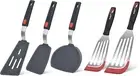 Spatula Set of 5, 600°F Heat Resistant Cooking Spatulas for Nonstick Cookware, F