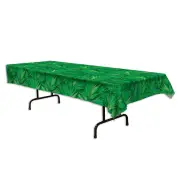 Palm Leaf Plastic Tablecloth