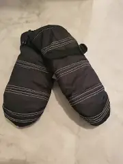Women's Andorra Gear Winter Snow Ski Waterproof Black Mittens S/M