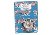 Lokar Hi-Tech Kick Down Kit Braided Stainless Steel Housing for Ford AOD LK-KD-2AODU