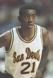Guard Jeremy Veal Arizona State University Sun Devils looks on at - Old Photo