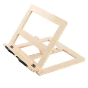 Wooden Table Easel, Cookbook Stand, Text Book Tablet Rest for Painting Artist Kids Drawer Box Art Supplies
