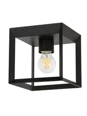 North 1 Light Batten Fix in Black