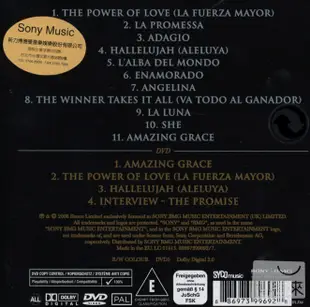 Il Divo / The Promise (CD+ PAL DVD Luxury Edition)