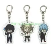 Set of 3 My Hero Academia Anime Acrylic Keychain Toga Himiko, Dabi, Shigaraki v1