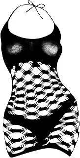 [Generic] Sexy Skirt Lingerie for Women Strap Solid Color Hollow Out Ultra Short Tight Dress Wrapped Hip Mesh Dress Fun Underwear Seamless Tops for Women Pack