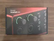 Focusrite Scarlett 4i4 USB-C Audio/MIDI Interface (4th Generation) - NEW!
