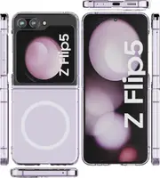 Samsung Galaxy Z Flip5 Flip4 Flip3 5G Clear Slim Magsafe Cover 5 4 3 Magnetic