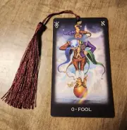 The Fool- Dream Tarot Bookmark Oracle Card Art Deck Gift, Purified &Charged