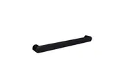 HOTWIRE Hotwire Heated Towel Rail Low Voltage - Single Flat Bar 600mm Wide - Black