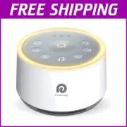 Effortless Sleep with D1 White Noise Machine & Night Light - 4.3x4.3 Inches