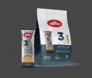 Al Ameed 3 IN 1 Instant Coffee (With Creamer & Sugar) 30 Sachets نسكافيه العميد